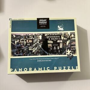 Panoramic Jigsaw Puzzle Sherlock Holmes 1000 Pieces Penguin Random House